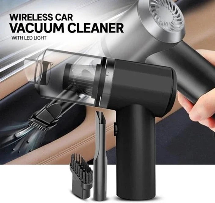 Powerful 3-in-1 Cordless Handheld Vacuum Cleaner – Wet & Dry, Strong Suction For Car, Sofa, Carpet & Home Cleaning ₨670