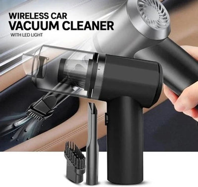 Powerful 3-in-1 Cordless Handheld Vacuum Cleaner – Wet & Dry, Strong Suction For Car, Sofa, Carpet & Home Cleaning ₨670