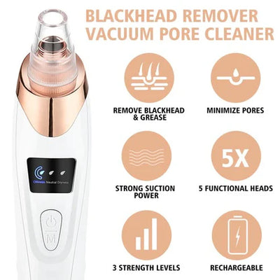 Facial Pore Suction Vacuum Acne Black Head Remover