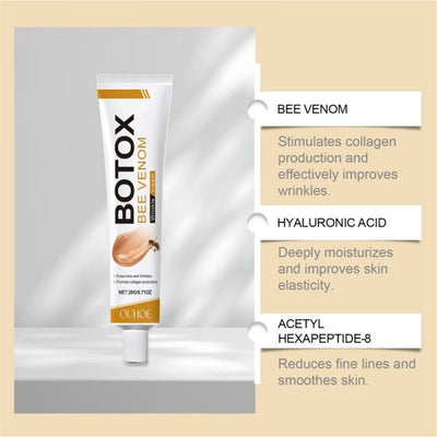 Whitening & Moisturizing Bee Venom Facial Care Cream – Brightening, Anti-aging, Hydrating Face Moisturizer For Radiant, Smooth & Youthful Skin