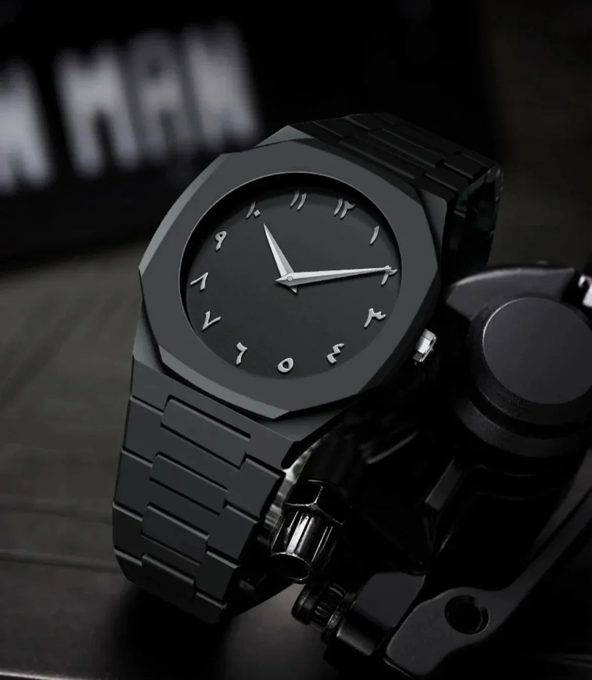 Full Black Aura Quartz Watch – Lightweight Design, , Premium Quality & Finish – Best Quality Analog Watch For Boys – Watch For Men | Full Black Color Watch (with Random Box)